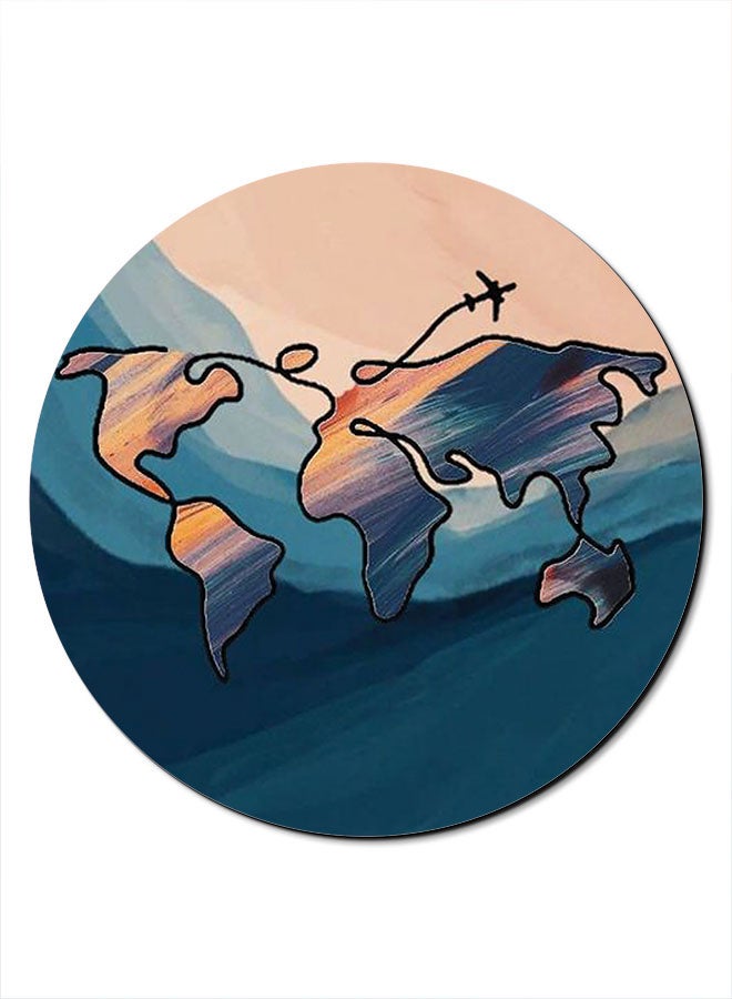 Theodor Smooth Surface Printed Anti-Slip Mousepad Multicolour - Image 1