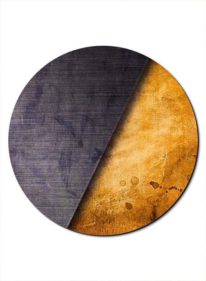 Theodor Smooth Surface Printed Anti-Slip Mousepad Grey/Yellow - Image 1