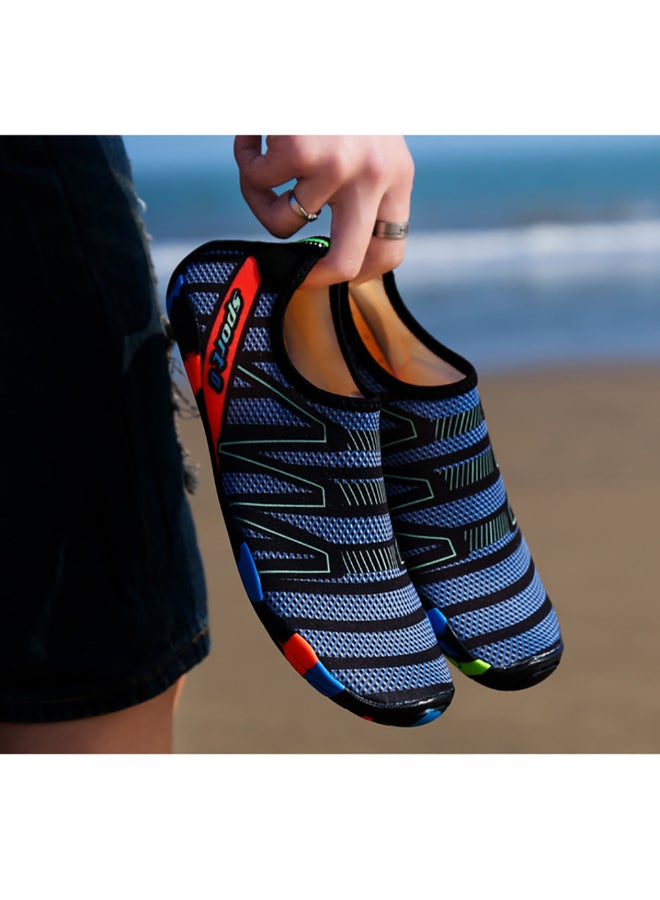 Quick-Dry Outdoor Beach Shoes Blue/Black - Image 3