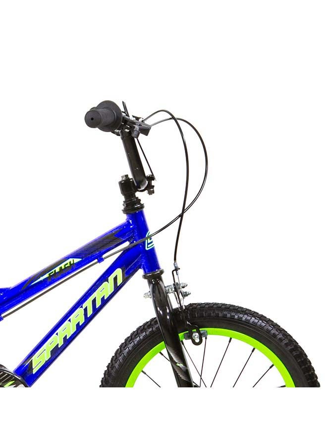 Spartan - Flash Bicycle - Blue Chrome Size S 16inch - Image 1