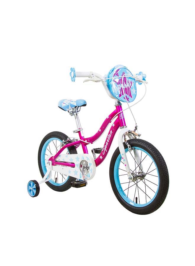Spartan Sparkle Bicycle - Chrome Pink Size S 16inch  - Image 1
