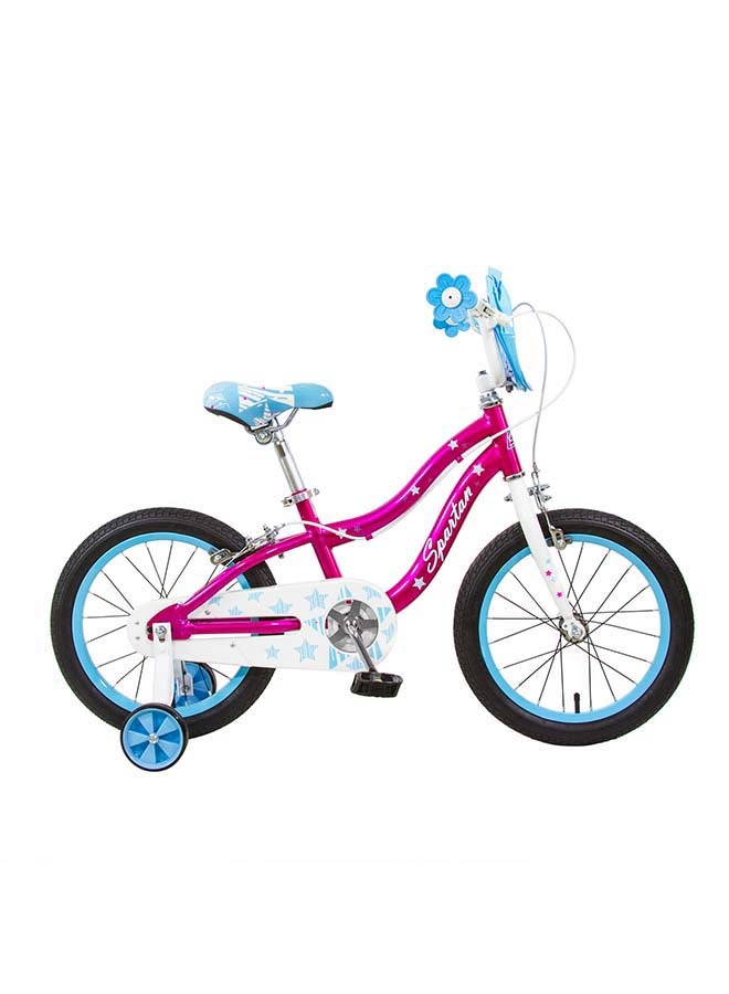 Spartan Sparkle Bicycle - Chrome Pink Size S 16inch  - Image 2