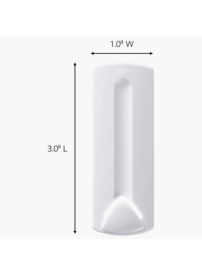 Home Box Wire Backed Picture Hanger White 3 x 1inch  - Image 2