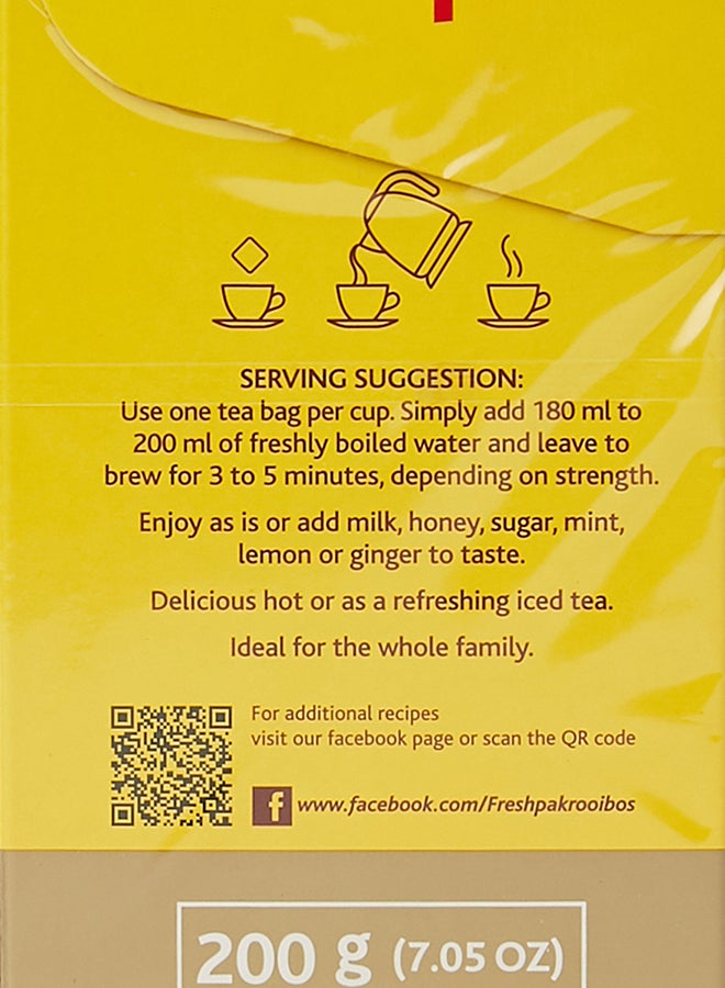 FRESHPAK Rooibos 80 Tea Bags 200grams - Image 3