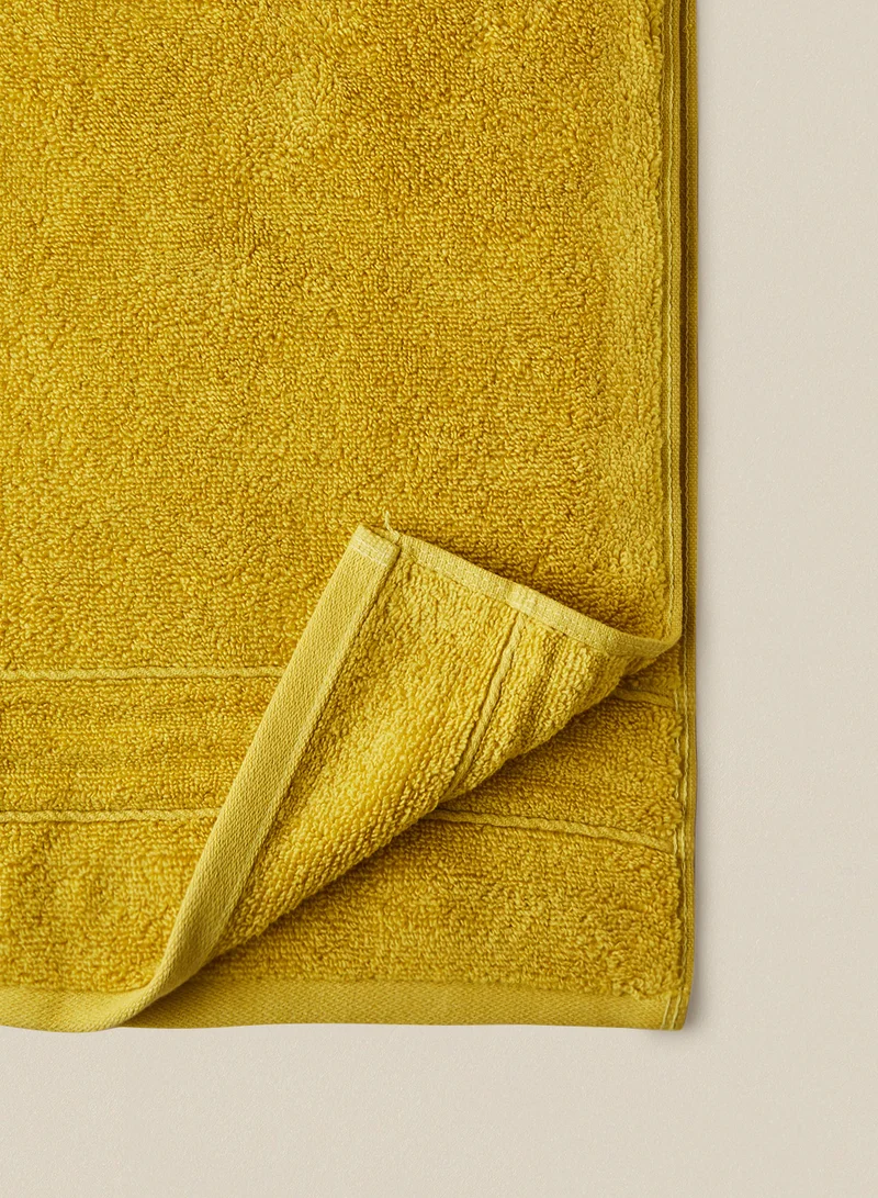 Noon East 12 Piece Bathroom Towel Set - 500 GSM 100% Cotton - 4 Hand Towel - 6 Face Towel - 2 Bath Towel - Gold Color - Highly Absorbent - Fast Dry Gold