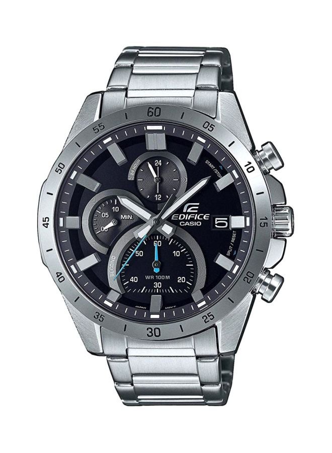 CASIO - Men's Stainless Steel Chronograph Wrist Watch EFR-571D-1AVUDF - 51 mm - Silver - Image 1