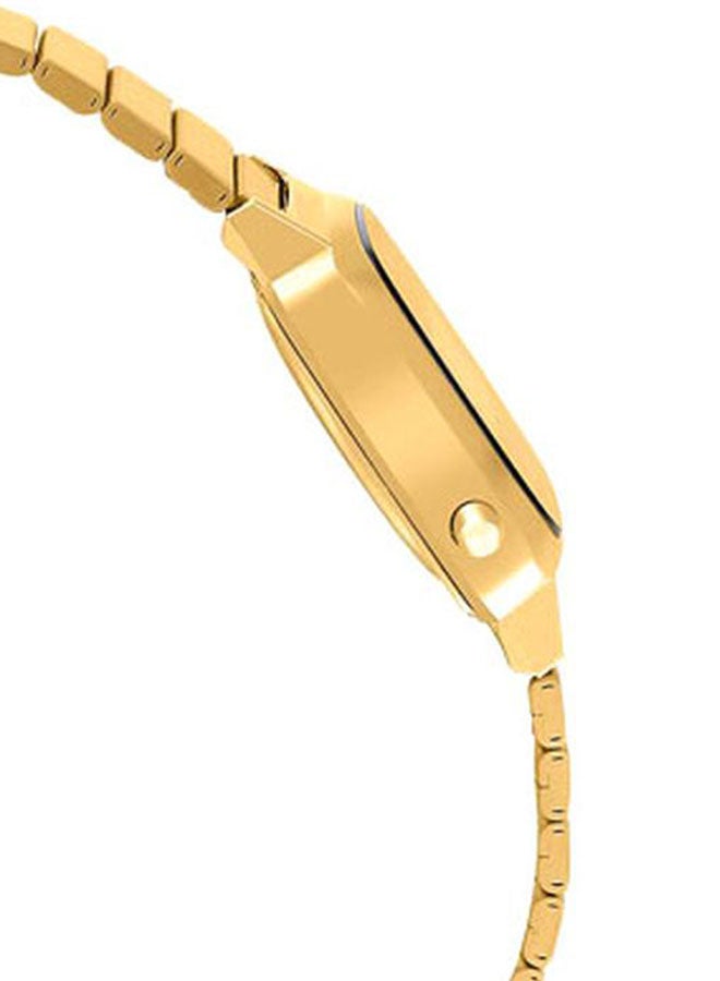 كاسيو ساعة يد رقمية للشباب LA670WGA-9D- 670WGA-9D - قياس 30 مم - لون ذهبي للنساء - Image 4