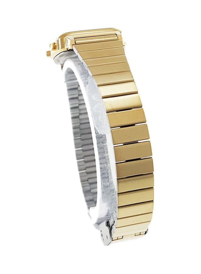 كاسيو ساعة يد رقمية للشباب LA670WGA-9D- 670WGA-9D - قياس 30 مم - لون ذهبي للنساء - Image 5