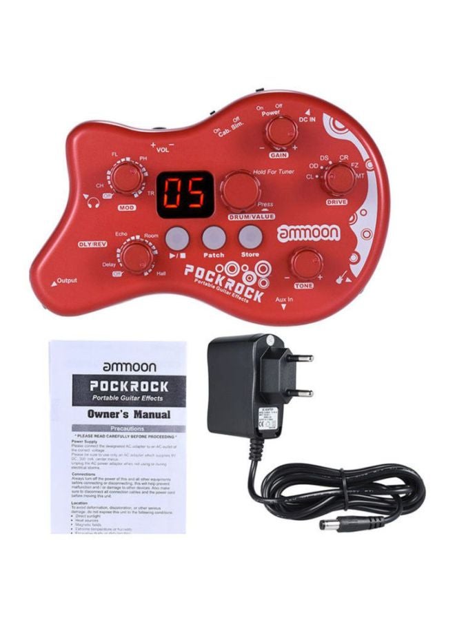 ammoon Pock Rock Portable Guitar Effects Pedal  - Image 1
