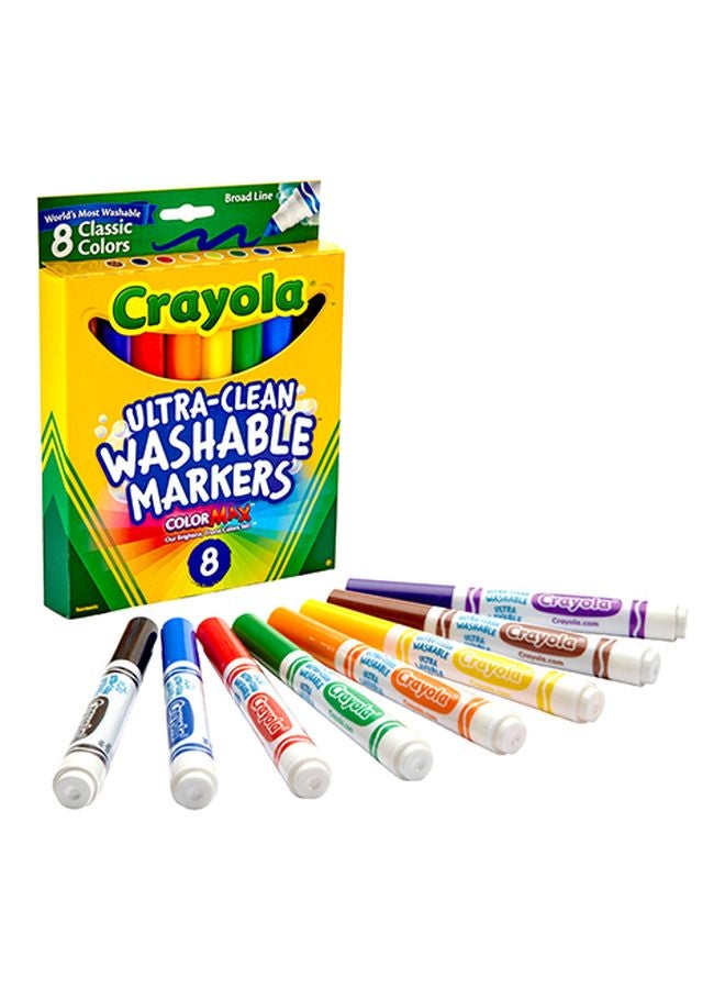 Crayola Ultra-Clean Washable Markers Multicolour  - Image 1