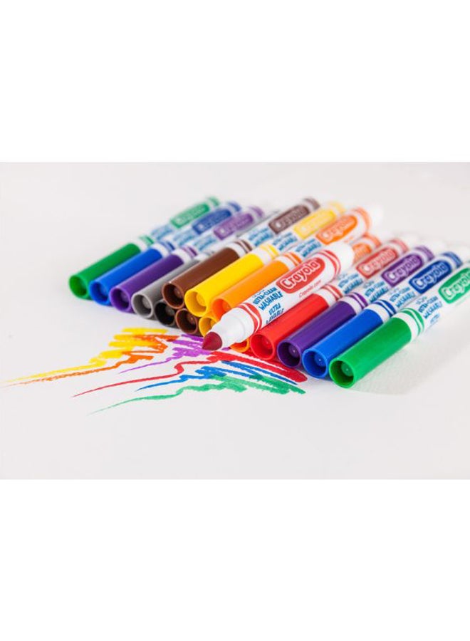 Crayola Ultra-Clean Washable Markers Multicolour  - Image 5