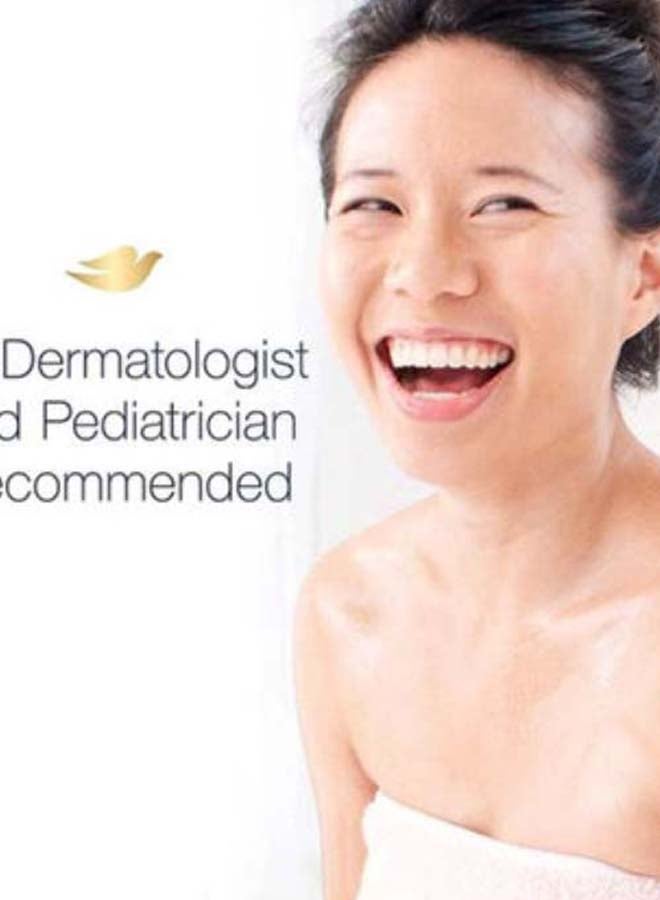 دوف مجموعة قوالب الجمال لترطيب البشرة الحساسة من 5 قطع أبيض 106جرام - Image 3