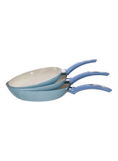 Granite Frypan Set Light Blue