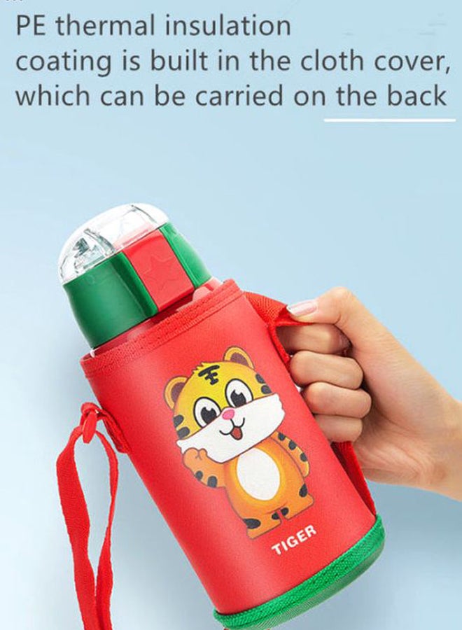 بيوينتي كوب ماء محمول من الاستانلس ستيل أحمر / أصفر / أخضر - Image 4