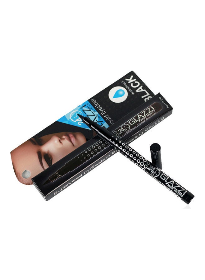 جلازي قلم تحديد عيون سريع الجفاف ومضاد للماء أسود - Image 2