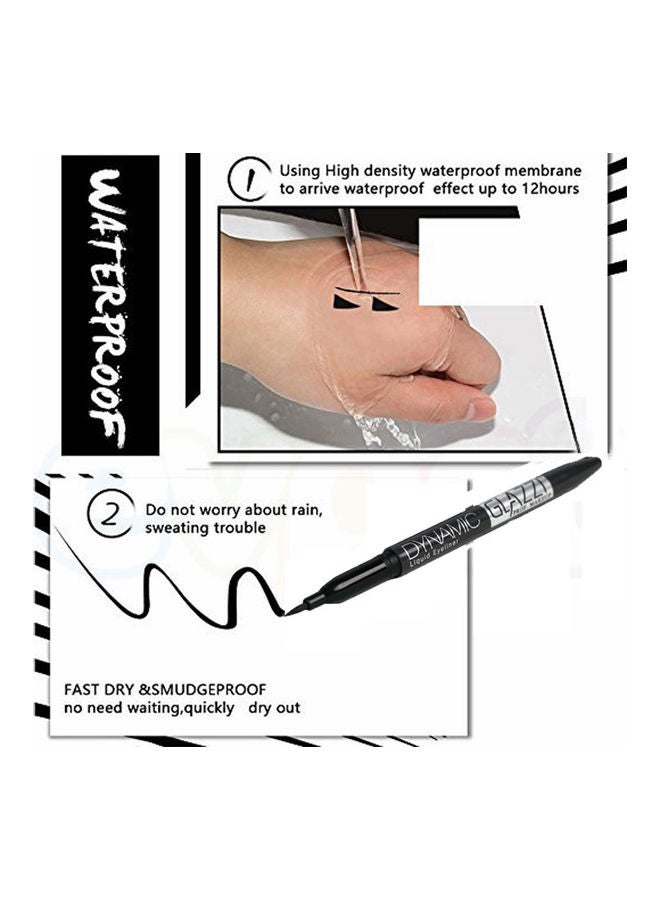 جلازي قلم تحديد عيون سائل ديناميك أسود - Image 3