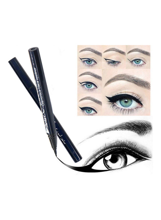 جلازي محدد عيون جلاموروس يدوم طويلاً أسود - Image 2