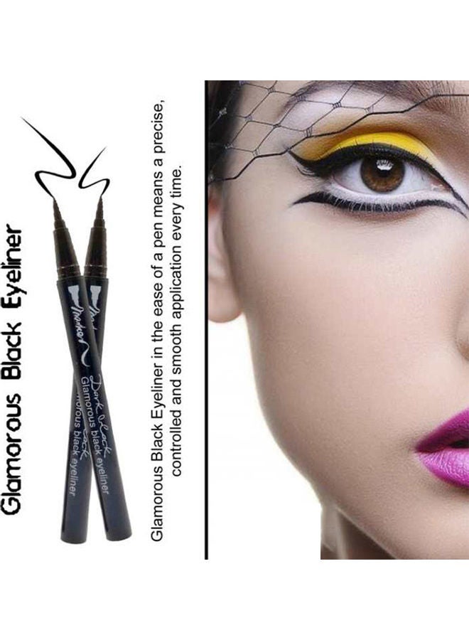 جلازي محدد عيون جلاموروس يدوم طويلاً أسود - Image 4