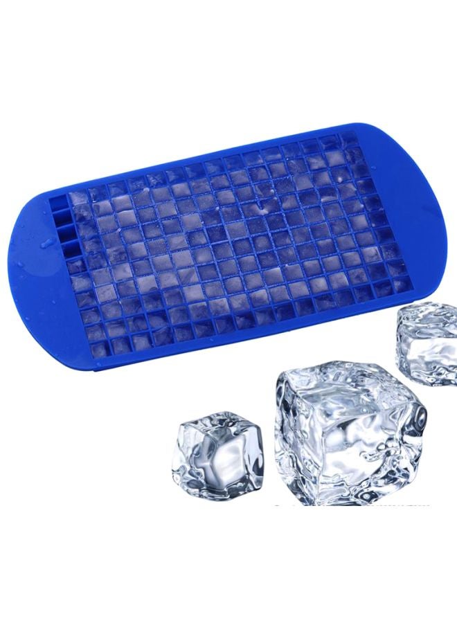 CYTHERIA Silicone Ice Cube Mold Tray Blue 23.8x12.1x1.1cm  - Image 3