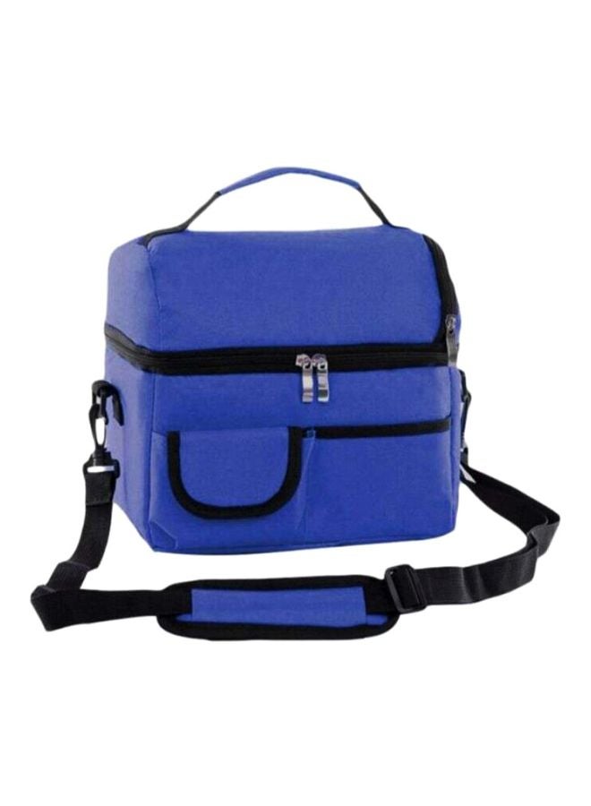 CYTHERIA Thermal Insulated Lunch Bag Blue 23x16x25cm  - Image 1