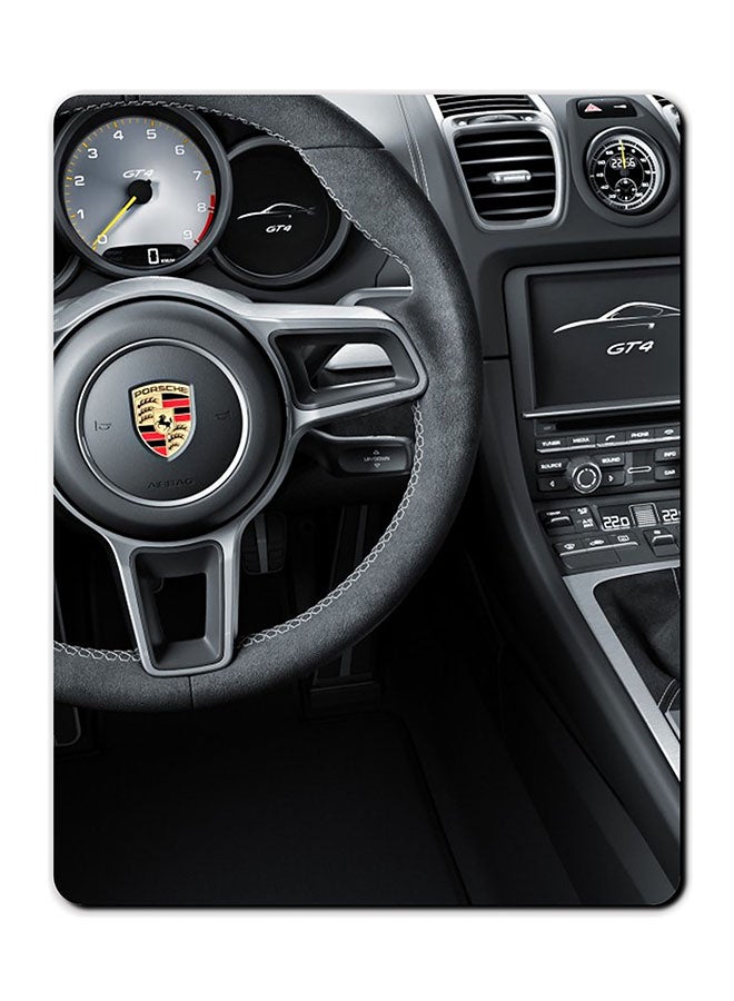 ثيودور لوحة ماوس مضادة للانزلاق بطبعة سيارة متعدد الألوان - Image 1