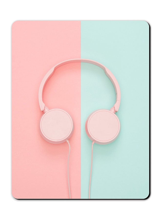 Theodor Headphone Printed Anti Slip Mousepad Multicolour - Image 1