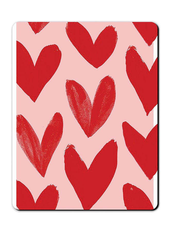 Theodor Hearts Printed Anti Slip Mousepad Multicolour - Image 1