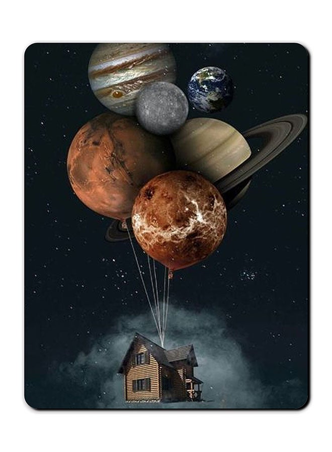 Theodor House In Air Printed Anti Slip Mousepad Multicolour - Image 1