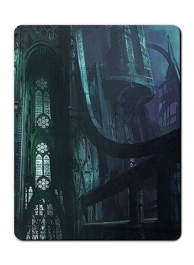 Theodor Horror Scene Printed Anti Slip Mousepad Multicolour - Image 1