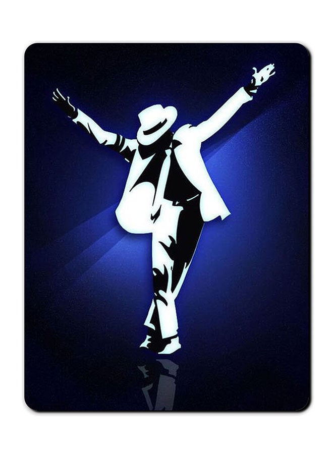 Theodor Michael Jackson Printed Anti-Slip Mousepad Multicolour