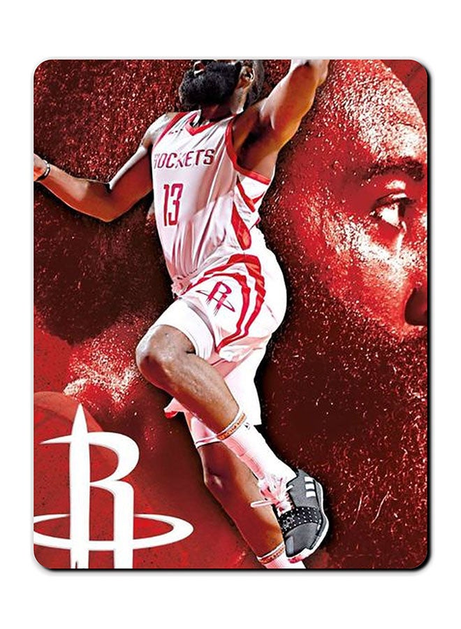 Theodor James Harden Printed Anti-Slip Mousepad Multicolour
