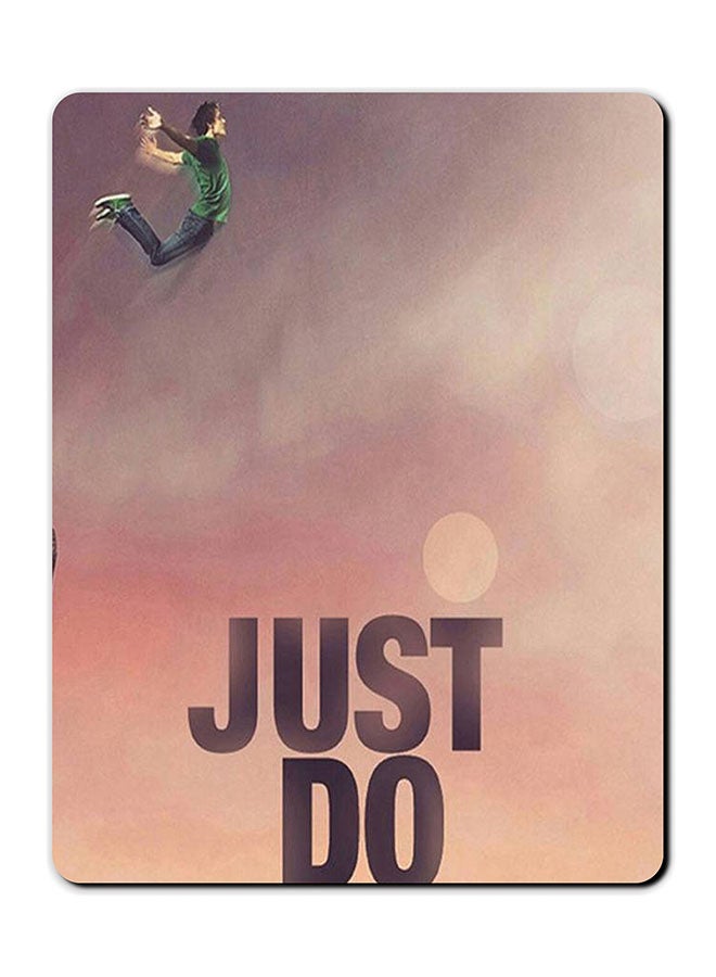 Theodor Just Do It Printed Anti-Slip Mousepad Multicolour