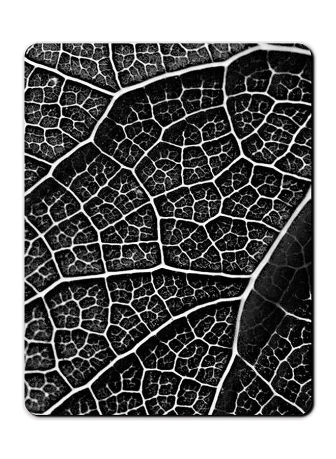 Leaf Pattern Printed Anti-Slip Mousepad Multicolour
