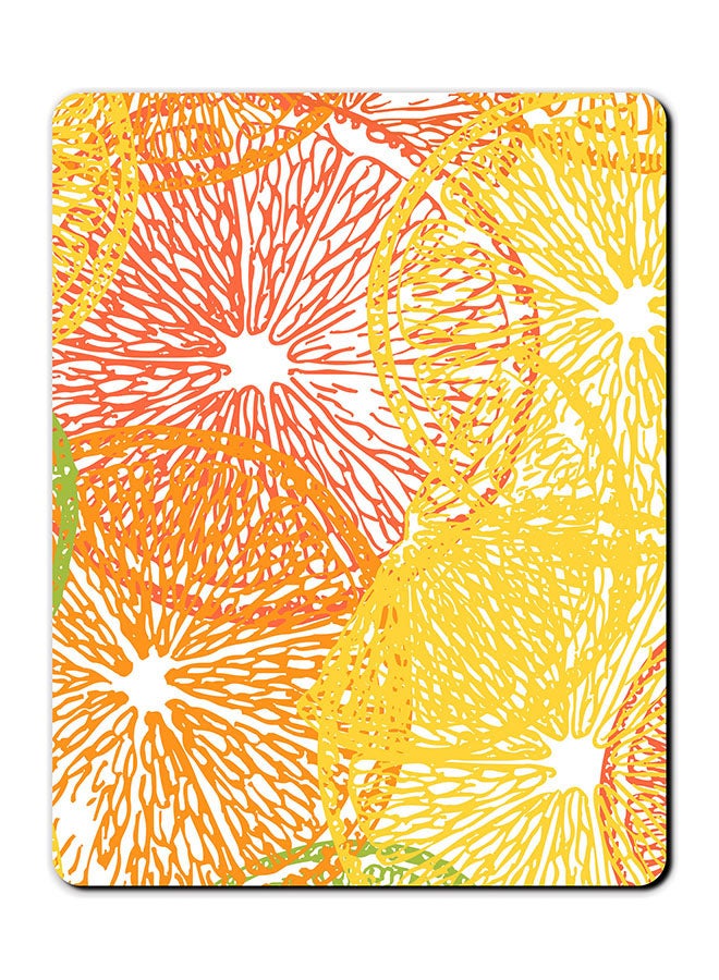 Theodor Lemon Printed Anti-Slip Mousepad Multicolour - Image 1