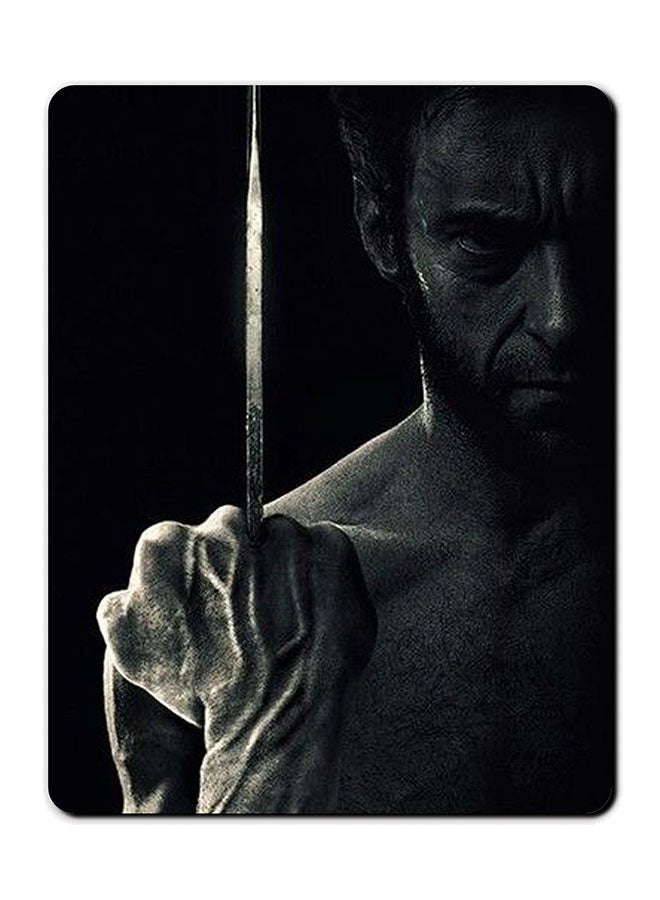 ثيودور لوحة ماوس مضادة للانزلاق بتصميم مطبوع لشخصية لوجان . أسود/ رمادي - Image 1