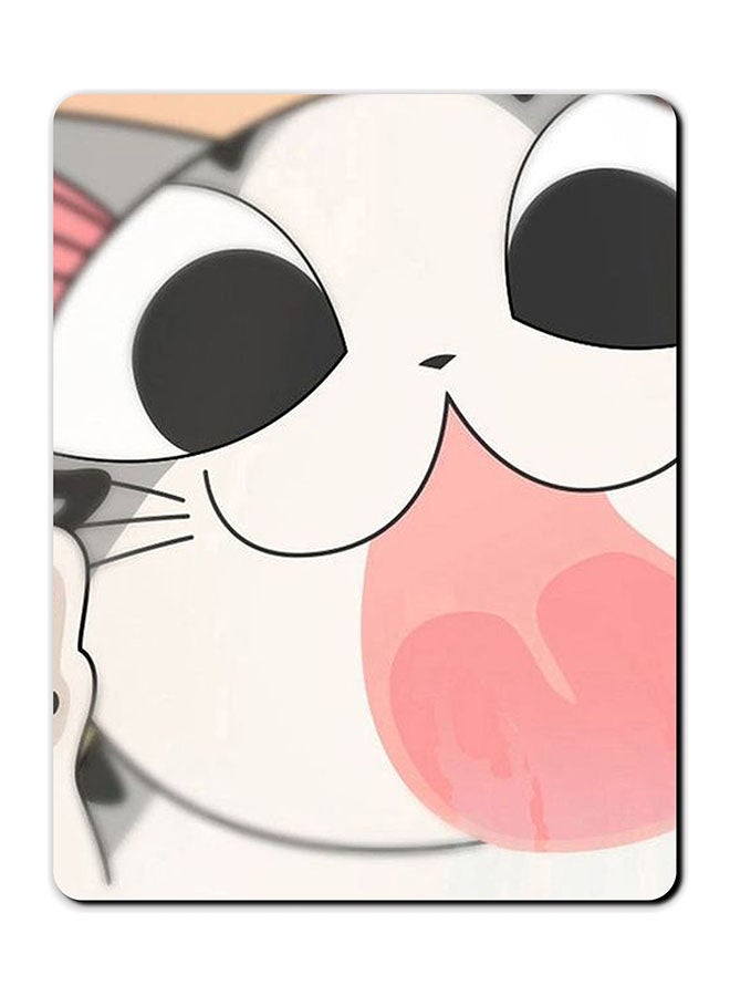 ثيودور مسند ماوس مضاد للانزلاق بطبعة قطة متعدد الألوان - Image 1