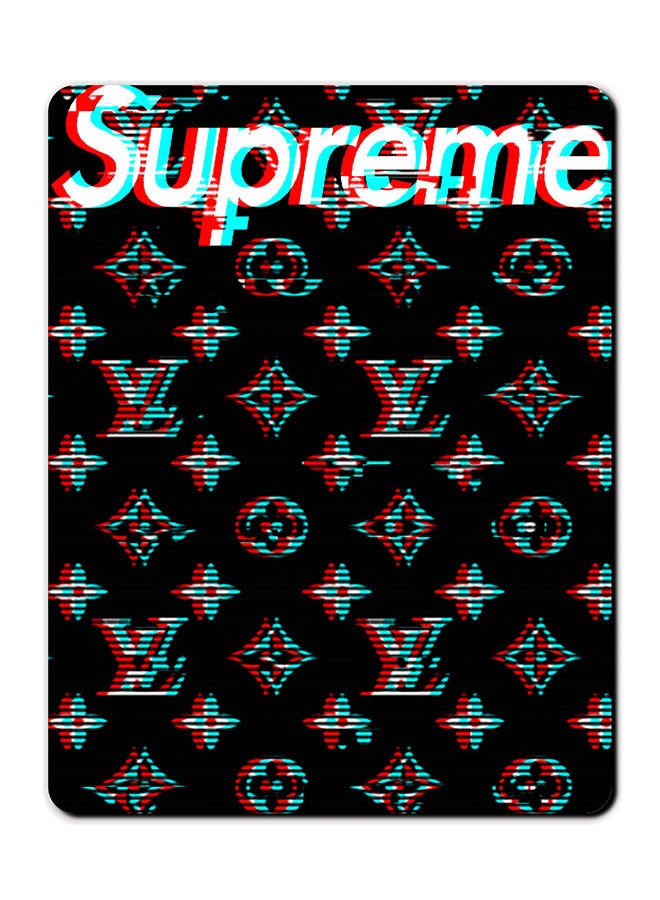 ثيودور لوحة ماوس مانعة للانزلاق مطبوعة برسمة ثلاثية الأبعاد لشخصية سوبريم متعدد الألوان - Image 1