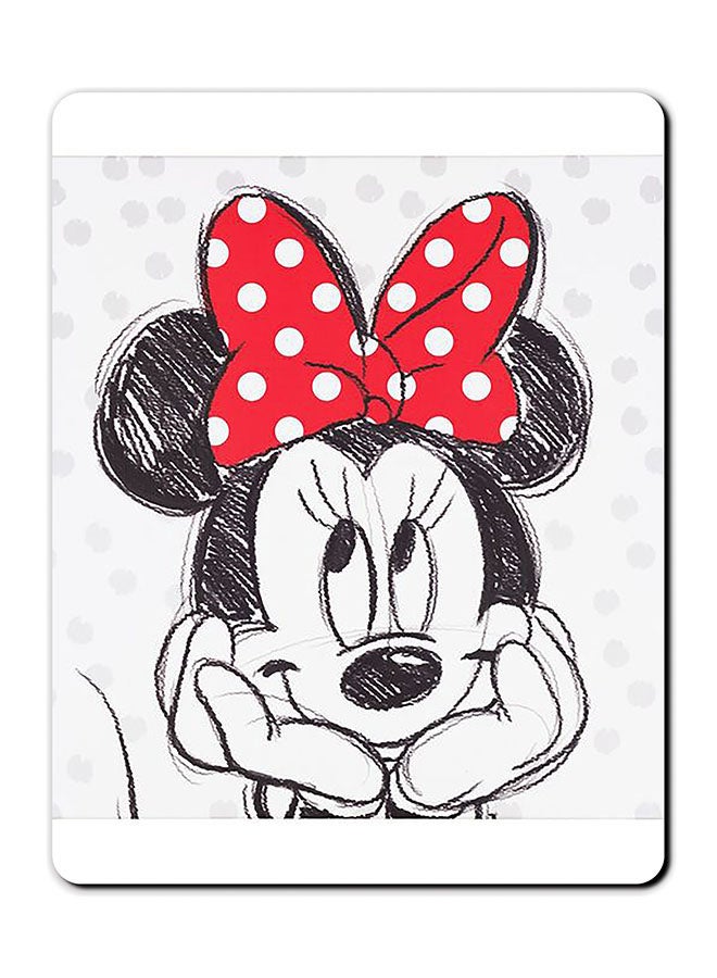 Theodor Minnie Mouse Smooth Surface Printed Non-Slip Mousepad Multicolour - Image 1