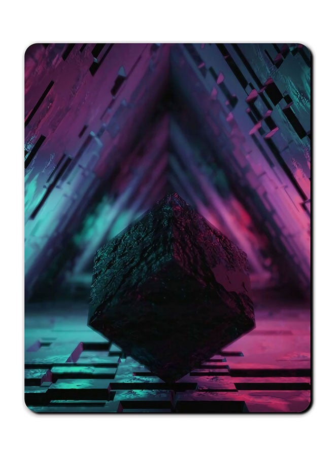 ثيودور لوحة ماوس مضادة للانزلاق بسطح أملس مزينة بطبعة متعدد الألوان - Image 1