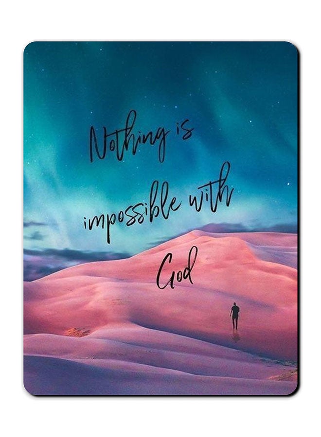 Theodor Smooth Surface Printed Anti-Slip Mousepad Multicolour - Image 1