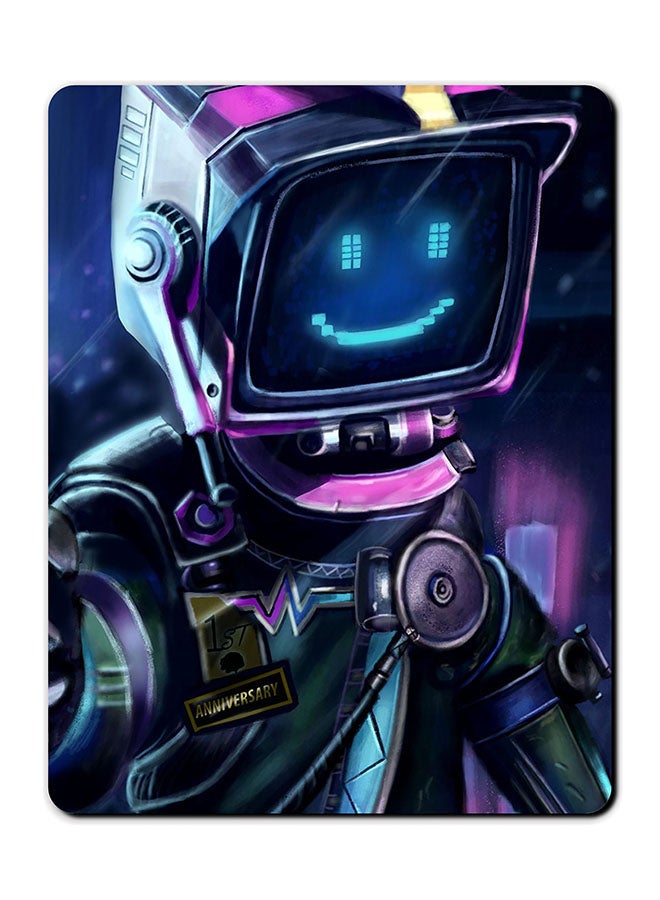 Theodor Pc Man Printed Anti Slip Mousepad Multicolour