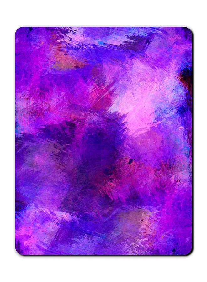 Theodor Texture Printed Anti Slip Mousepad Purple