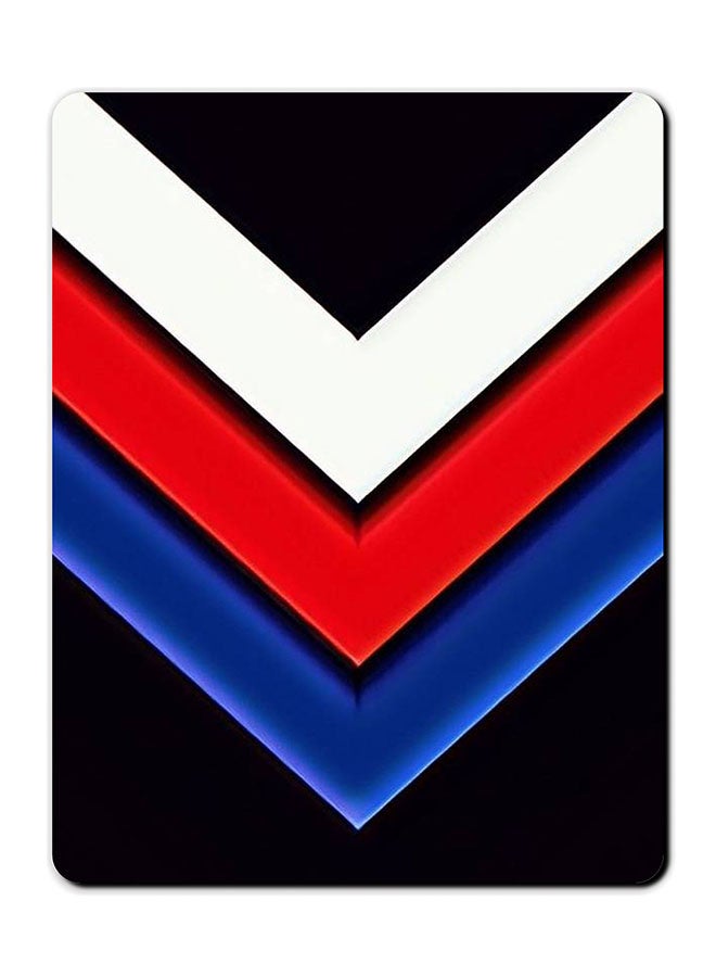 Theodor Smooth Surface Printed Anti Slip Mousepad Multicolour