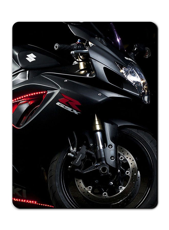Smooth Surface Anti-Slip Mousepad Black