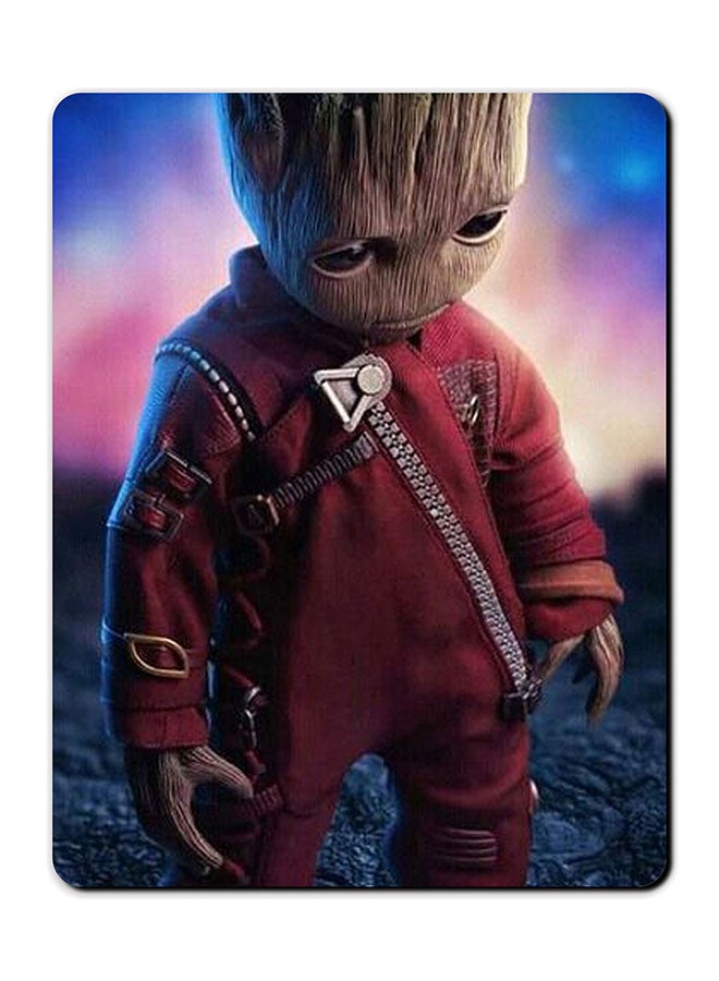 ثيودور لوحة ماوس مضادة للانزلاق بطبعة شخصية جروت الحزين متعدد الألوان