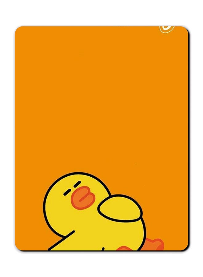 Theodor Sally Printed Anti-Slip Mousepad Orange/Yellow/Black - Image 1