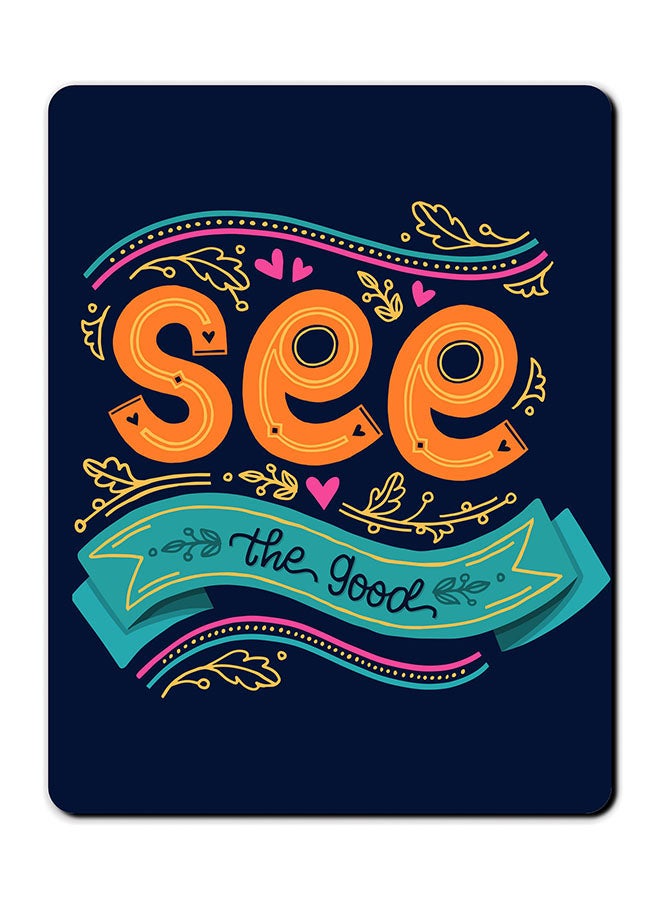 Theodor See The Good Printed Anti-Slip Mousepad Multicolour - Image 1