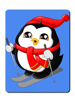 Theodor Skating Penguin Printed Anti-Slip Mousepad Multicolour  - Image 1