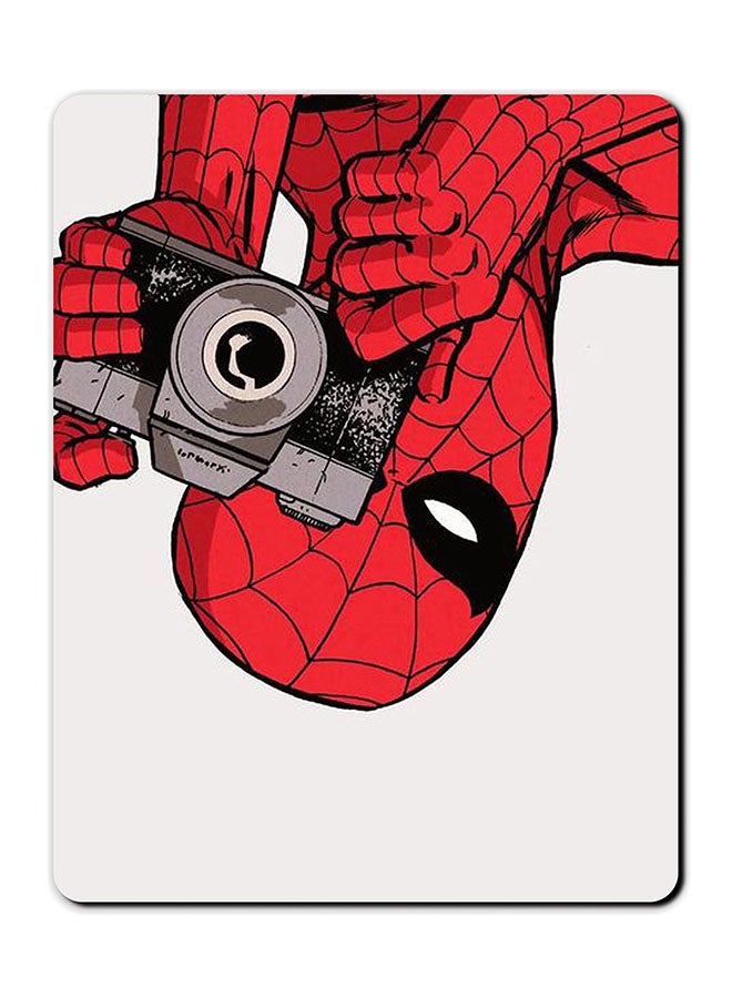 Theodor Spiderman Selfi Printed Smooth Anti-Slip Mousepad Multicolour - Image 1