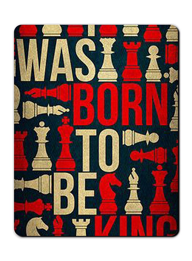 ثيودور لوحة ماوس مضادة للانزلاق بسطح أملس مزينة بطبعة متعدد الألوان - Image 1